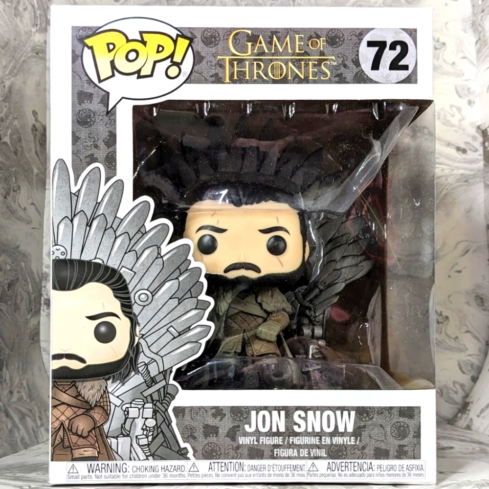 Funko Pop Game of Thrones Jon Snow on Iron Throne 72 MIB